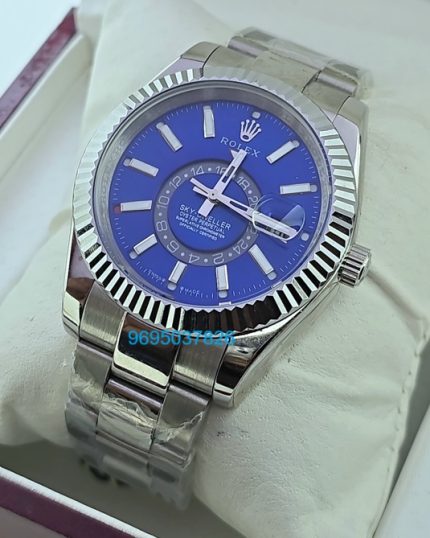 Rolex Sky Dweller Blue Steel Copy