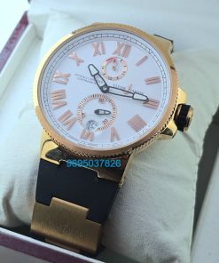 Ulysse Nardin Maxi Marine Rose Gold White