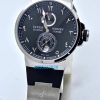 Ulysse Nardin Maxi Marine Chronometer Eastern Arabic Numerals Black Steel Swiss Automatic Watch