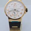 Ulysse Nardin Maxi Marine Rose Gold White