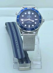 Omega Seamaster Diver 60 Years Of James Bond Edition Dual Strap Swiss Automatic Watch - Image 2