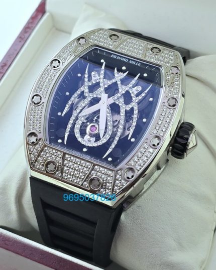 Richard Mille Spider Steel Diamond Swiss ETA Automatic Watch
