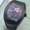 Franck Muller Vanguard Color Dreams Loes Van Delft Limited Edition Swiss ETA 7750 Valjoux Automatic Watch