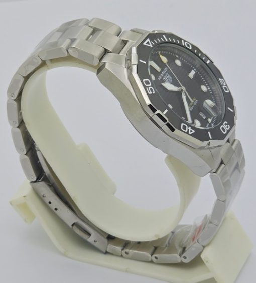 TAG Heuer Aquaracer Calibre 5 Black Swiss Automatic Watch - Image 4