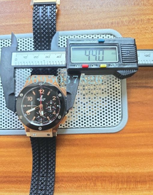 Hublot Big Bang Ceramic Bezel Rose Gold ETA 7750 Valjoux Movement Automatic Watch - Image 10