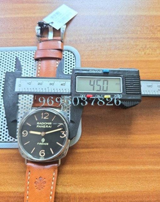 Panerai Radiomir Firenze Acciaco Swiss ETA 2250 Valjoux Movement Automatic Watch - Image 9