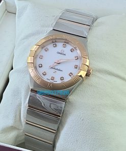 Omega Constellation Diamond Mark Mother Of Pearl Dial Ladies Watch