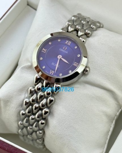 Omega De-ville Ice Blue Mother Of Pearl