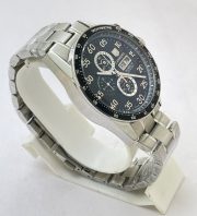 TAG HEUER CARRERA CALIBRE 16 DAY DATE CHRONOGRAPH WATCH - Image 4