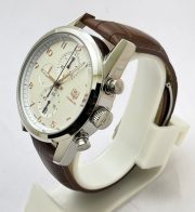 Tag Heuer Carrera Calibre 1887 Chronograph Leather Strap Watch - Image 3