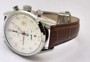 Tag Heuer Carrera Calibre 1887 Chronograph Leather Strap Watch - Image 5