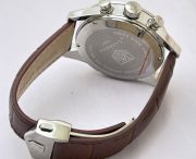 Tag Heuer Carrera Calibre 1887 Chronograph Leather Strap Watch - Image 6