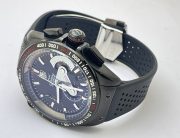 Tag Heuer Grand Carrera Calibre 36 Rubber Strap Watch - Image 5