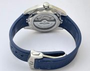OMEGA SEAMASTER AQUA TERRA GREY BLUE RUBBER STRAP LIMITED EDITION SWISS AUTOMATIC WATCH - Image 6