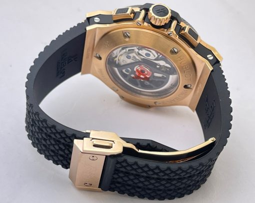 Hublot Big Bang Ceramic Bezel Rose Gold ETA 7750 Valjoux Movement Automatic Watch - Image 7
