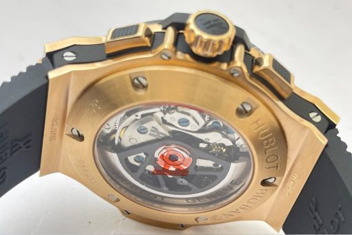 Hublot Big Bang Ceramic Bezel Rose Gold ETA 7750 Valjoux Movement Automatic Watch - Image 8