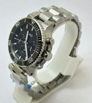 Oris Aquis Chronograph Black Steel Bracelet Watch - Image 3