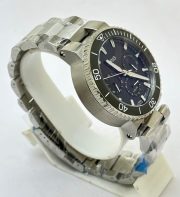 Oris Aquis Chronograph Black Steel Bracelet Watch - Image 4