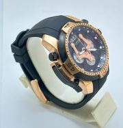 Graham Chronometer Black Rubber Strap Watch - Image 4