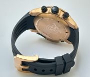 Graham Chronometer Black Rubber Strap Watch - Image 6
