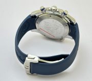 Omega Seamaster Diver 34th America Cup Chronograph Blue Rubber Strap Watch - Image 6