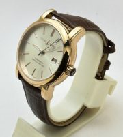 Ulysse Nardin Classico White Rose Gold Leather Strap Swiss Automatic Watch - Image 3
