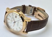 Ulysse Nardin Classico White Rose Gold Leather Strap Swiss Automatic Watch - Image 5