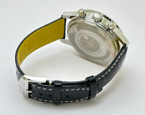 Breitling Navitimer Chrono Leather Strap Watch - Image 6