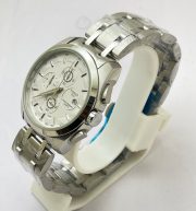 Tissot Couturier White Steel Bracelet Watch - Image 3