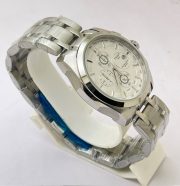 Tissot Couturier White Steel Bracelet Watch - Image 4