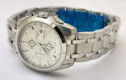Tissot Couturier White Steel Bracelet Watch - Image 5