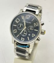 Mont Blanc Time Walker Dual Tone Black Dial Watch - Image 2