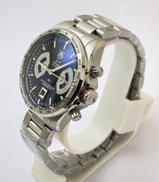 Tag Heuer Grand Carrera Calibre 17 RS 2 Mens Full Steel Watch - Image 3