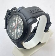 Graham Oversize Black Rubber Strap Watch - Image 3