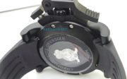 Graham Oversize Black Rubber Strap Watch - Image 7