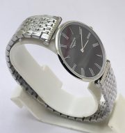 Longines Elegance La Grande Black Steel Watch - Image 4