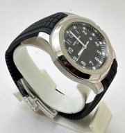 Patek Philippe Aquanaut Black Rubber Strap Watch - Image 4