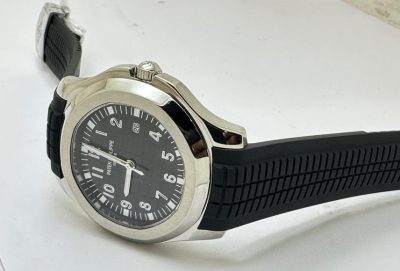 Patek Philippe Aquanaut Black Rubber Strap Watch - Image 5