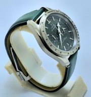 Omega Speedmaster 57 Co-Axial Master Chronometer Chronograph Green Watch - Image 4