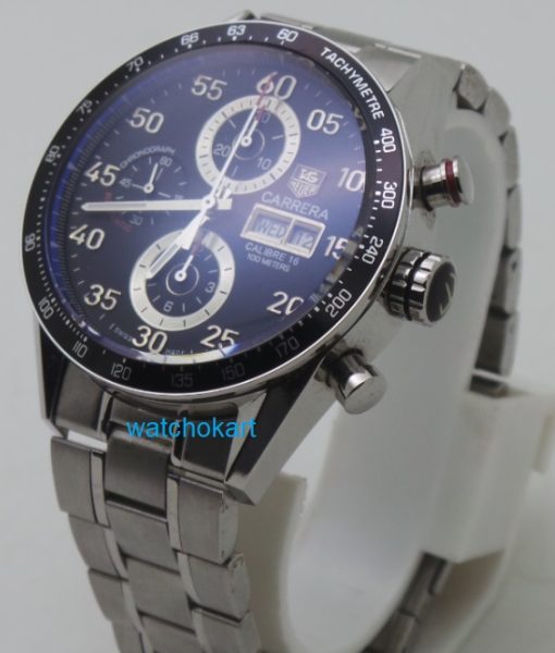 Tag Heuer Carrera Calibre 16 Swiss ETA 7750 Valjoux Movement Watch - Image 3