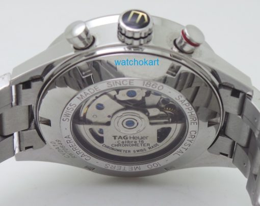 Tag Heuer Carrera Calibre 16 Swiss ETA 7750 Valjoux Movement Watch - Image 7