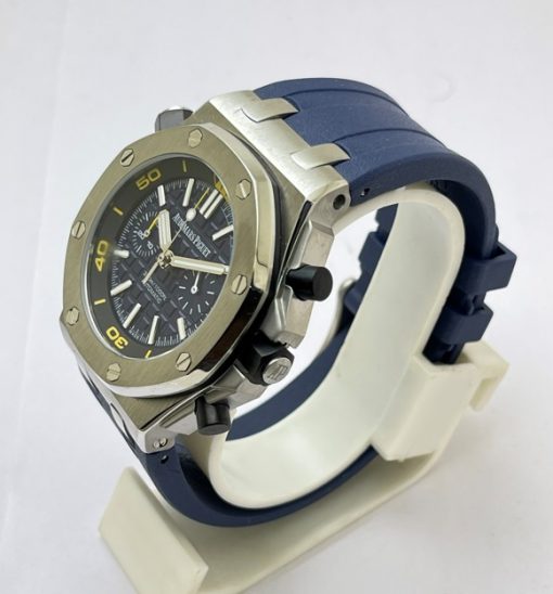 Audemars Piguet Diver Chronograph Steel Blue Watch - Image 2
