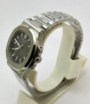 Patek Philippe Nautilus Steel Grey Swiss Automatic Watch - Image 3