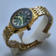 Rado Captain Cook Green Golden Swiss Automatic Watch - Image 3