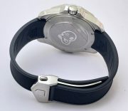 Tag Heuer Aquaracer Green Calibre 5 Black Rubber Strap Swiss Automatic Watch - Image 6