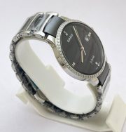 Rado Jubile Diamond Bezel Steel Black Bracelet Watch - Image 4