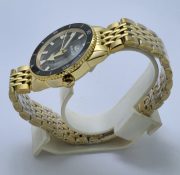 Rado Captain Cook Black Golden Swiss Automatic Watch - Image 3