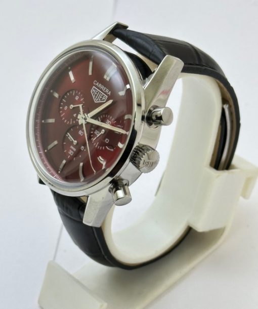 Tag Heuer Carrera Cherry Red Special Edition Watch - Image 3