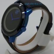 Movado Bold Leather Strap Watch - Image 3
