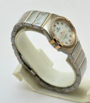 Omega Constellation Diamond Mark Mother Of Pearl Diamond Bezel Ladies Watch - Image 4